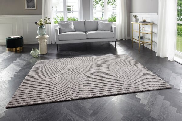 ELLE Decoration, Kusový koberec New York 105085 Grey, 120x170, šedá, obývací pokoj