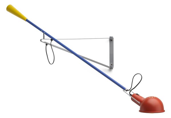 Flos A0320099 265 small Chromatica, multicolor nástěnné svítidlo s 152cm dlouhým ramenem, 1x75W E27
