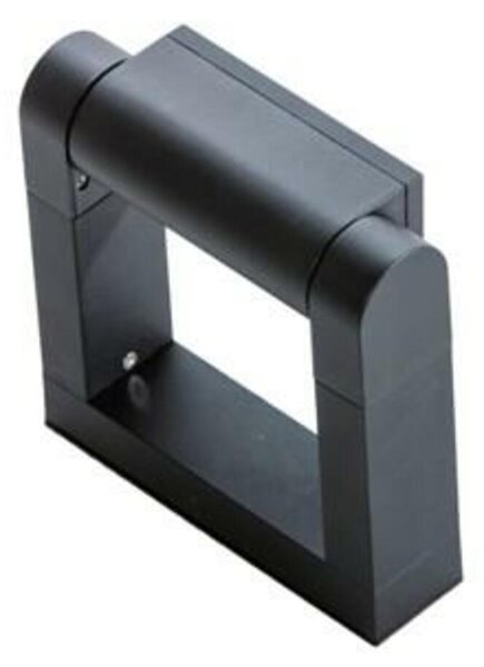 LED Venkovní nástěnné svítidlo AZzardo Frame wall dark grey AZ2132 8W 800lm 3000K IP54 18,5cm tmavě šedé