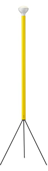 Flos F3772019 Luminator, nadčasová stojací lampa se stmívačem, 1x105W E27, žlutá, výška 189cm