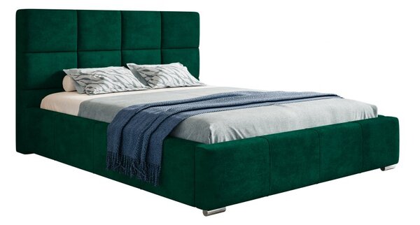 Čalouněná postel BED 7 120x200 zelená
