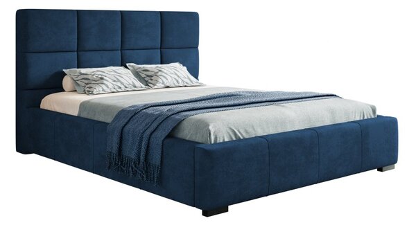 Čalouněná postel BED 7 120x200 modrá