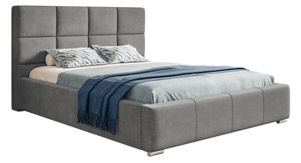 Čalouněná postel BED 7 120x200 šedá