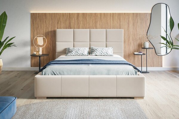 Čalouněná postel BED 7 120x200 béžová