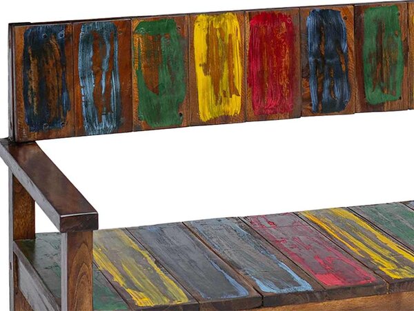 Jídelní židle 4 ks masivní recyklované dřevo 326180