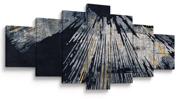 Obraz - Abstrakce (210x100 cm)