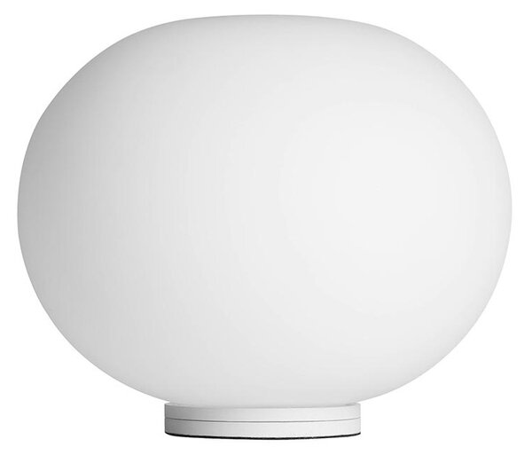 Flos F3331009 Glo-Ball Basic Zero, stolní lampa z triplexového skla s vypínačem, 1x60W E14, výška 16cm