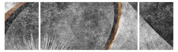 Obraz - Abstrakce v betonu (170x50 cm)