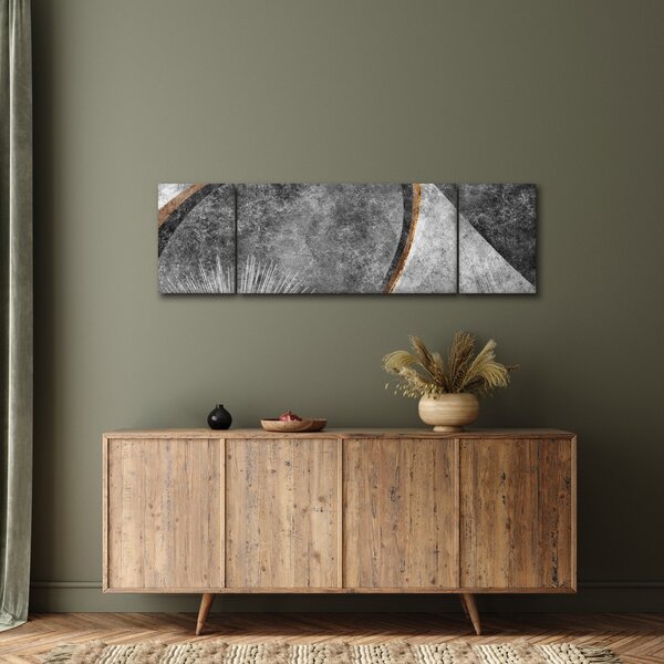 Obraz - Abstrakce v betonu (170x50 cm)