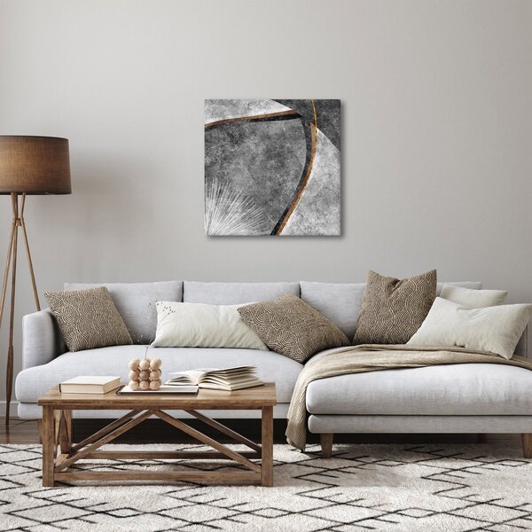 Obraz - Abstrakce v betonu (30x30 cm)