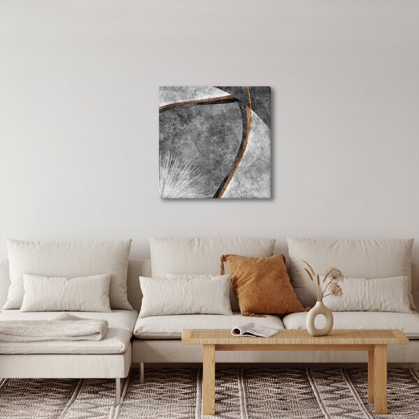 Obraz - Abstrakce v betonu (30x30 cm)