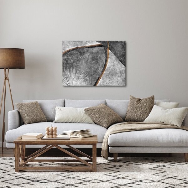 Obraz - Abstrakce v betonu (70x50 cm)