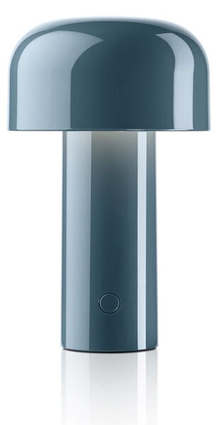 Flos F1130014 Bellhop Table, šedomodrá lampička na baterii, 2W LED tunable white, výška 21cm, IP54