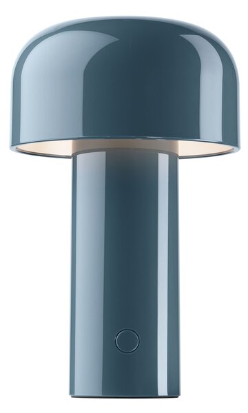Flos F1130014 Bellhop Table, šedomodrá lampička na baterii, 2W LED tunable white, výška 21cm, IP54