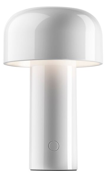 Flos F1130009 Bellhop Table, bílá lampička na baterii, 2W LED tunable white, výška 21cm, IP54