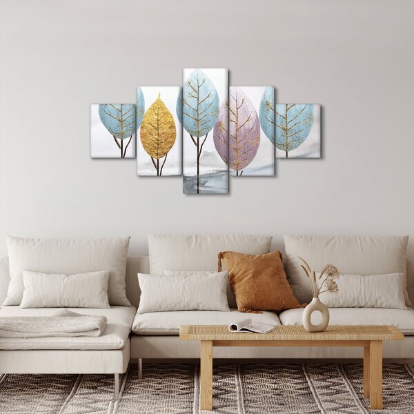 Obraz - Designové stromy (125x70 cm)