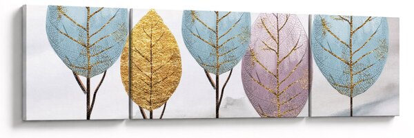 Obraz - Designové stromy (170x50 cm)