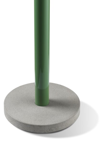 Flos F1070039 Bellhop Floor, zelená designová stojací lampa se stmívačem, 26W LED 2700K stmívatelná, výška 178cm