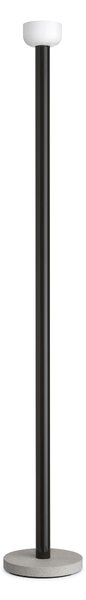 Flos F1070026 Bellhop Floor, černá designová stojací lampa se stmívačem, 26W LED 2700K stmívatelná, výška 178cm