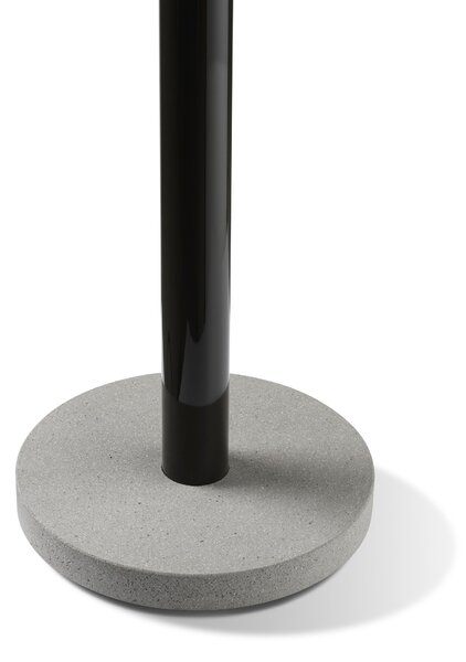 Flos F1070026 Bellhop Floor, černá designová stojací lampa se stmívačem, 26W LED 2700K stmívatelná, výška 178cm