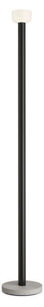 Flos F1070026 Bellhop Floor, černá designová stojací lampa se stmívačem, 26W LED 2700K stmívatelná, výška 178cm