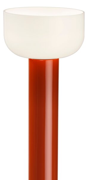 Flos F1070075 Bellhop Floor, červená designová stojací lampa se stmívačem, 26W LED 2700K stmívatelná, výška 178cm