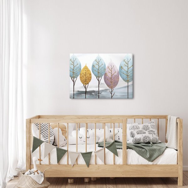 Obraz - Designové stromy (70x50 cm)