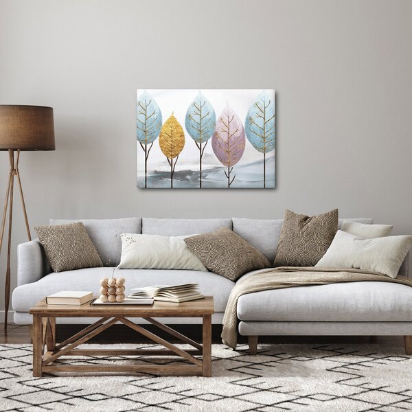 Obraz - Designové stromy (70x50 cm)