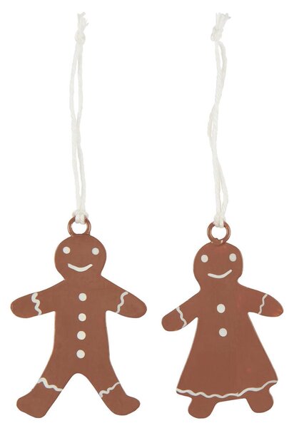 IB Laursen Vánoční ozdoba GINGERBREAD, hnědá