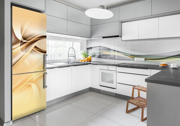 Nálepka fototapeta lednička Abstraktní vlna FridgeStick-70x190-f-127552644