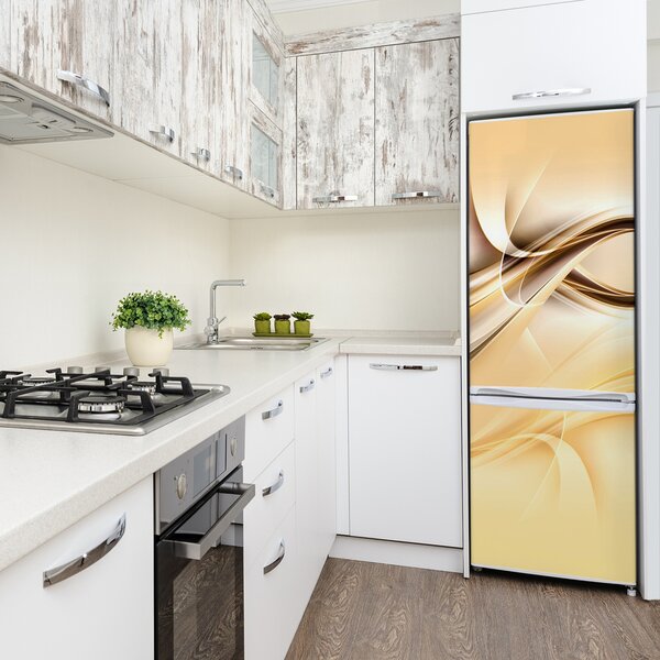 Nálepka fototapeta lednička Abstraktní vlna FridgeStick-70x190-f-127552644