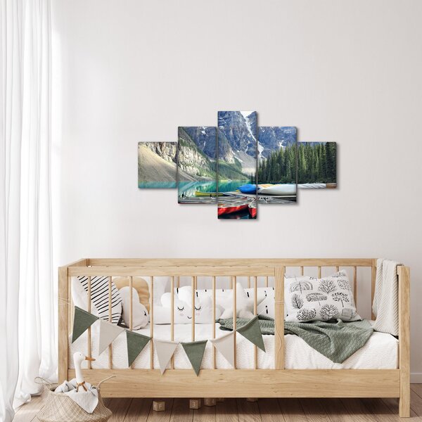 Obraz - Moraine Lake (125x70 cm)
