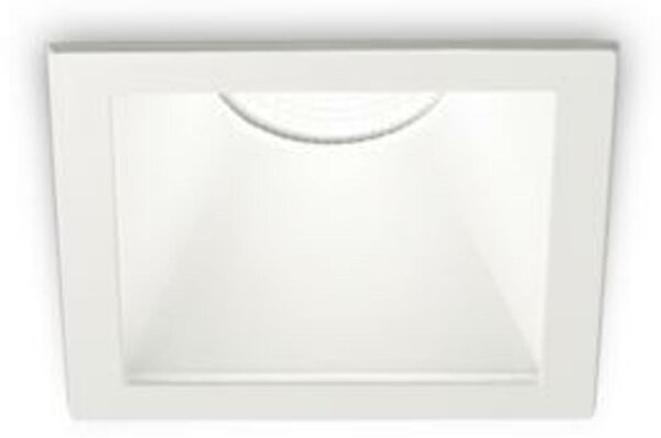 LED Zápustné bodové svítidlo Ideal Lux Game Square White White 192376 11W 850lm 3000K IP20 hranaté bílé