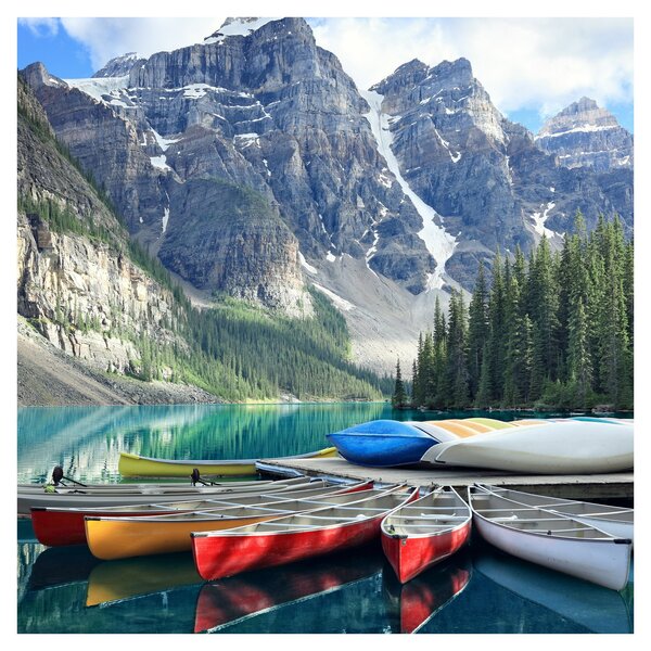 Obraz - Moraine Lake (30x30 cm)