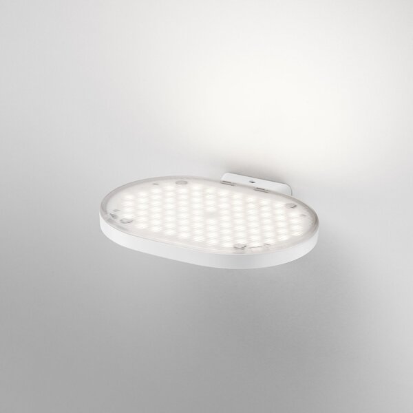 Flos F4681009 Oplight W1, bílé svítidlo pro nepřímé osvětlení, 16W LED 2700K stmívatelné, šířka 22,2cm