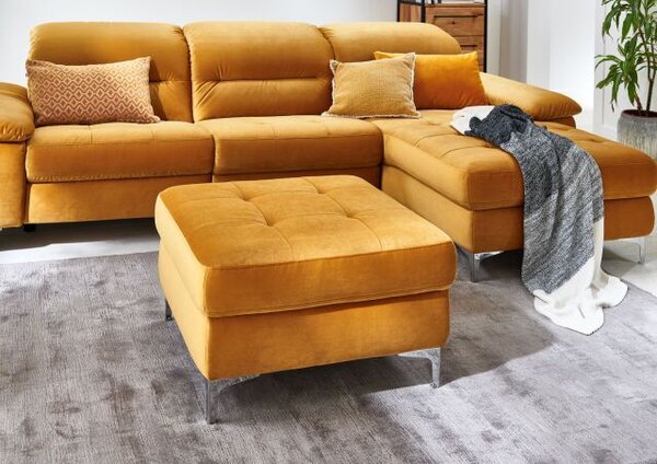 Sedací souprava CORTINA 2600_varianta "L"_ Velvet brandy