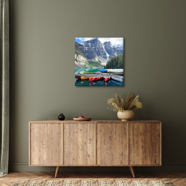 Obraz - Moraine Lake (30x30 cm)