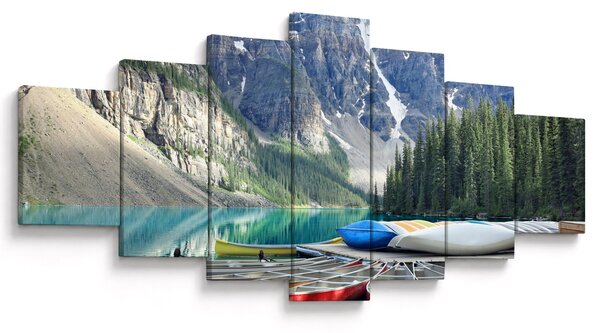 Obraz - Moraine Lake (210x100 cm)