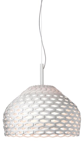 Flos F7766009 Tatou S2, bílý designový lustr, 1x205W E27, prům. 50cm