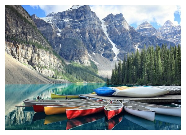 Obraz - Moraine Lake (70x50 cm)
