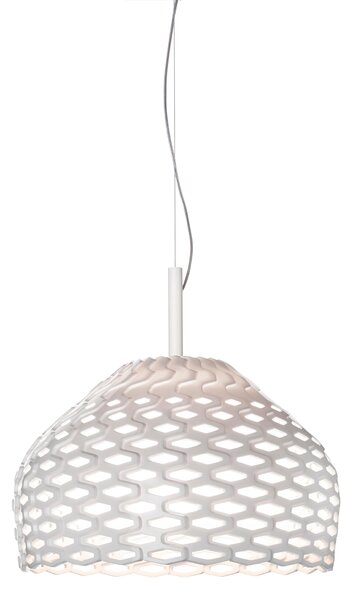 Flos F7766009 Tatou S2, bílý designový lustr, 1x205W E27, prům. 50cm