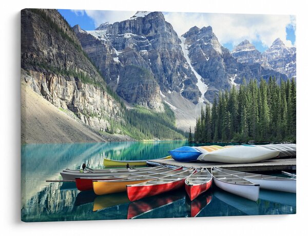 Obraz - Moraine Lake (70x50 cm)