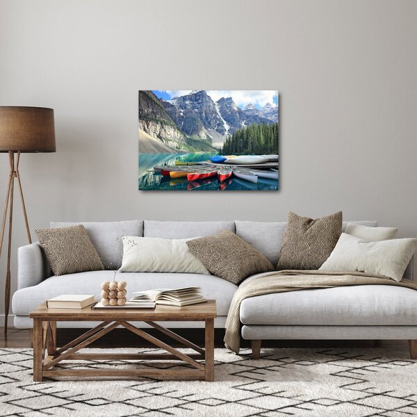 Obraz - Moraine Lake (70x50 cm)