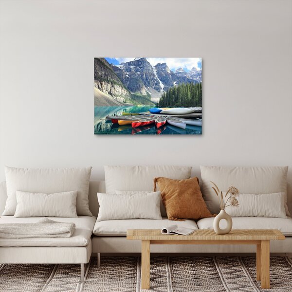 Obraz - Moraine Lake (70x50 cm)