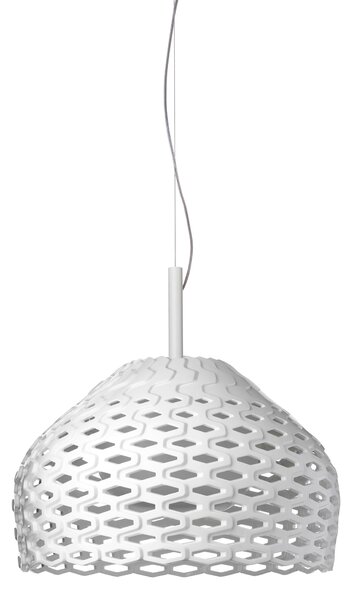 Flos F7766009 Tatou S2, bílý designový lustr, 1x205W E27, prům. 50cm