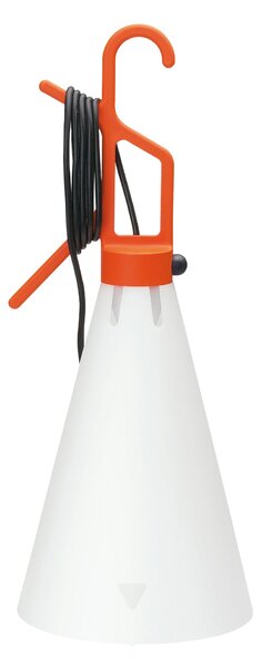 Flos F3780002 Mayday, oranžové přenosné svítidlo, 1x60W E27, výška 53cm
