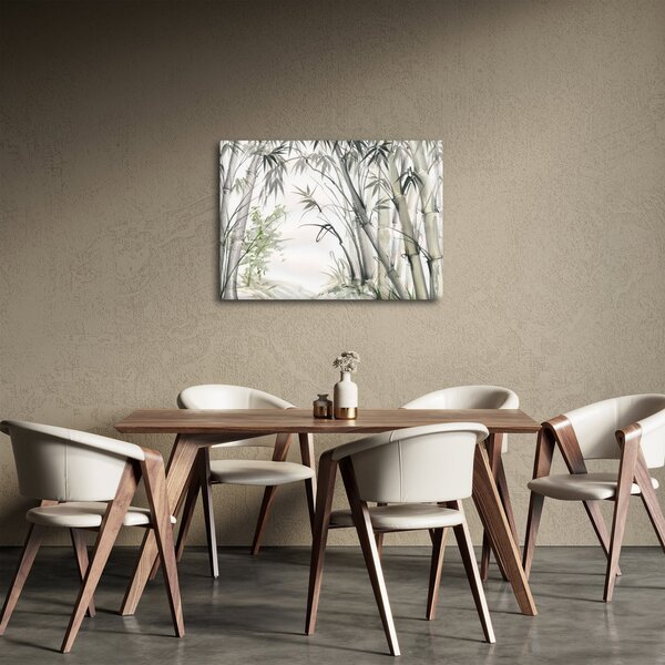 Obraz - Bambusy, kresba (70x50 cm)