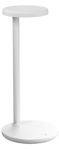 Flos 09.8300.DY Oblique, profesionální bílá čtecí lampička, 8W LED 2700K, 35cm
