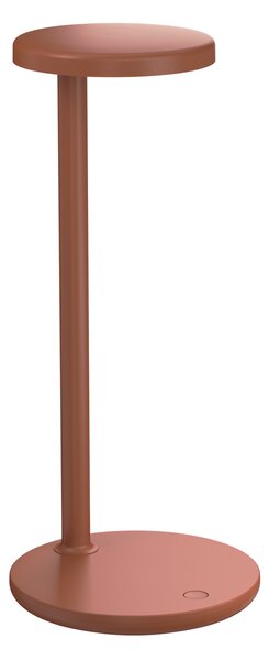 Flos 09.8300.DX Oblique, profesionální rezavě-oranžová čtecí lampička, 8W LED 2700K, 35cm