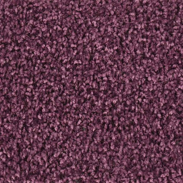 Schodové rohože 15 ks 65 x 21 x 4 cm tmavě fialové s obdélníkovým okrajem 326205